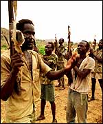 SPLA fighters 