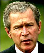 US President George W Bush