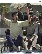 Abdul Ghani Lone's funeral