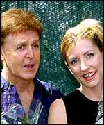 Paul McCartney and Heather Mills