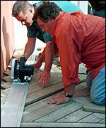 The Ground Force team in action