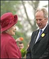 The Queen meets England coach Sven Goran Eriksson 
