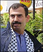 Abdullah Daoud, head of Palestinian security services in Bethlehem, now in exile in Europe