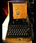 Enigma code machine