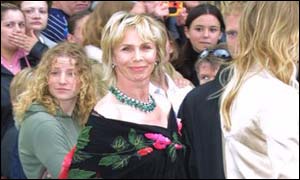 Trudie Styler also seemed to have misplaced her husband, rock star Sting