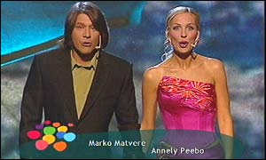 Marko and Annely gave a warm Estonian welcome to the crowd