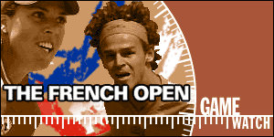 BBC Sport Online offers live coverage of the big games at the French Open.