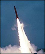 Latest launch of Abdali missile
