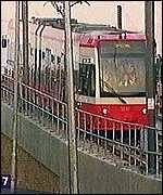 Croydon Tramlink in south London