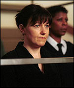 Kacey Ainsworth as Little Mo, in court