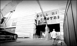 Demolition, picture courtesy of Luke Unsworth