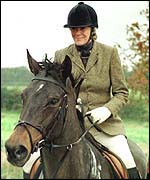 Camilla Parker-Bowles hunting
