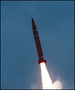 Pakistan's new surface-to-surface missile