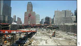 WTC site in early May 2002