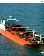 Asylum seekers' boat, the Tampa