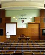 St Andrews University lecture theatre
