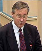 David Davison in Scottish Parliament