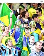 Brazil fans