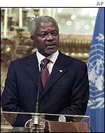 UN Secretary General Kofi Annan