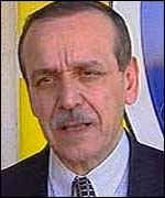 Palestinian Minister for Culture Yasser Abed Rabbo