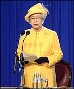 Queen at Parliament