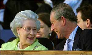 The Queen and Prince Charles