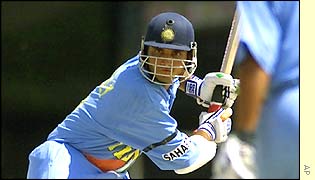 Sourav Ganguly contributed 39 to his side's total