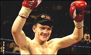 Suffering the first knockdown of his career doesn't stop Hatton winning again