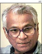 Indian Defence Minister George Fernandes