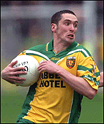 Brendan Devenney produced another superb display for Donegal