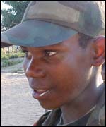 Angolan child soldier Carlos 