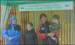 Woodland Terrace Jubilee Party in New Tredegar 