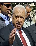 Israeli Prime Minister Ariel Sharon
