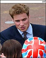 Prince William was a crowd favourite