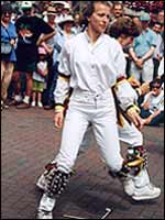 Women morris dancers