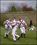 Oxford village dancers