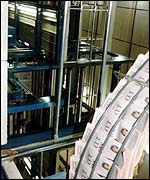 Evening Standard presses