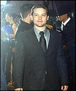 Tobey Maguire at Wednesday's premi�re
