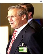 Donald Rumsfeld, US Defense Secretary