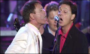 The former Beatle was on hand to help the Queen's Jubilee celebrations go with a bang