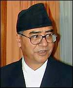 Prime Minister Sher Bahadur Deuba
