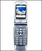 One of NTT DoCoMo's new FOAMA 3G phones