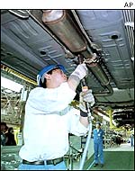 Car factory in Shanghai