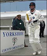 Byas is now playing for arch-rivals Lancashire