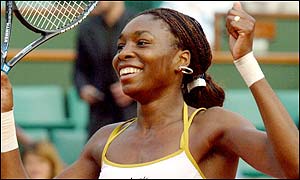 Venus will play her sister in the final 