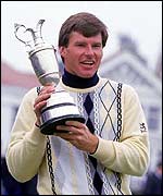 Faldo won the first of his six majors at Muirfield in 1987