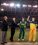 The toss in August 2000 when SA visited