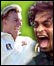 Brett Lee and Shoaib Akhtar come face-to-face in the Super Challenge series