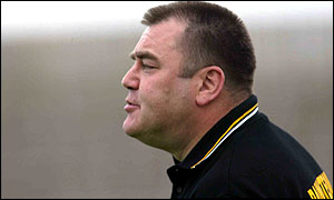 Brian White made progress with the Antrim football team