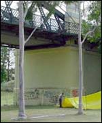 The place where Caroline's body was found